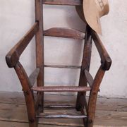 Fauteuil art populaire ancien campagne