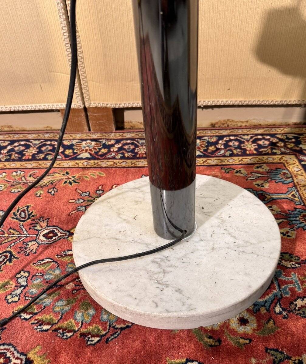 1990s design metal lamp with 5 light arms