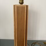 50s wooden lamp base