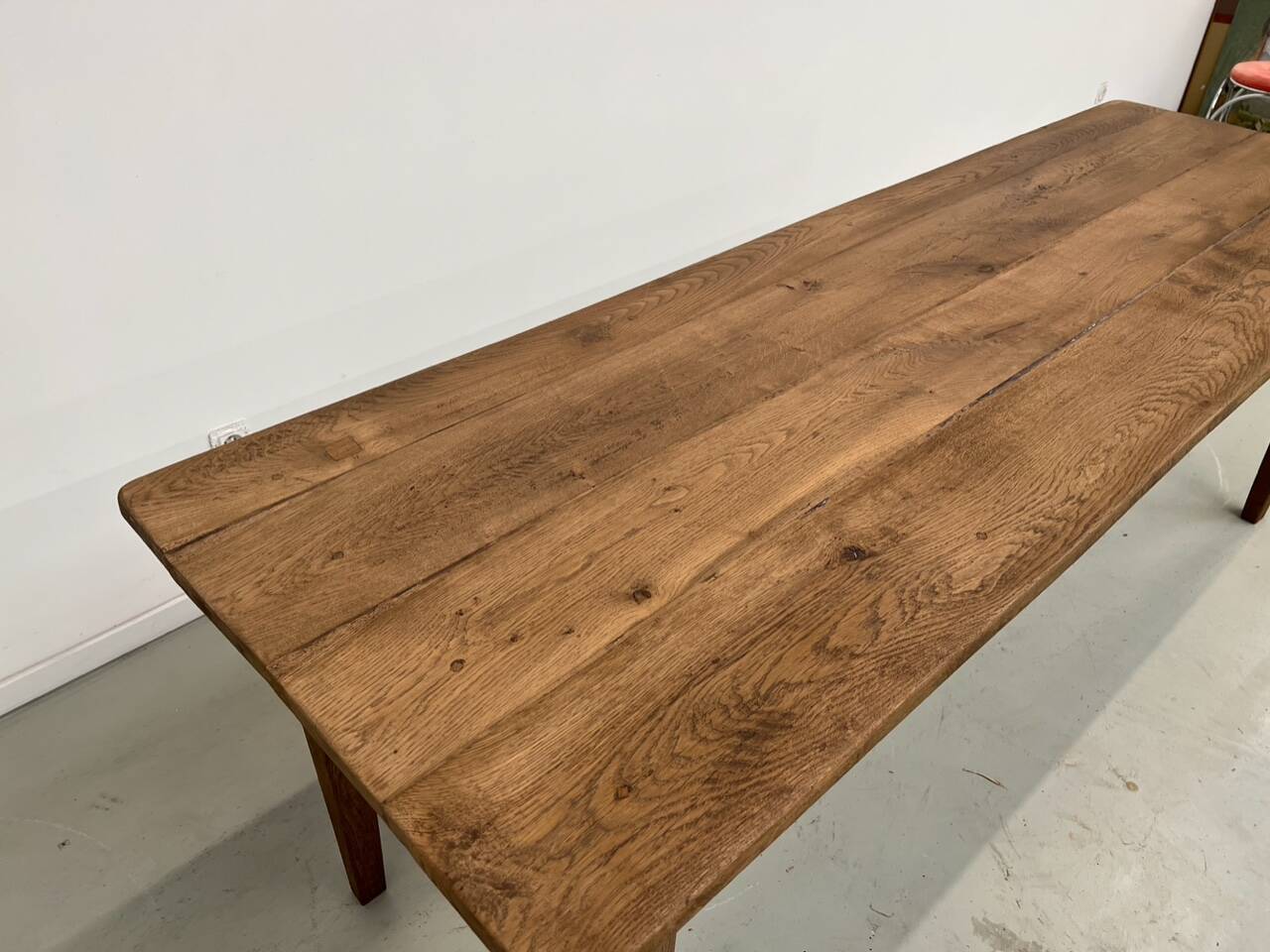 Oak farm table 220cm