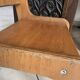 Vintage wooden children's sled chair – 60s/70s design furniture