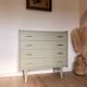 70s chest of drawers with 4 drawers