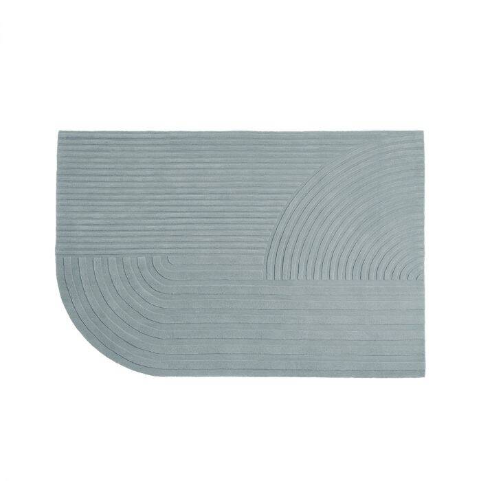 Relevo rug from Muuto in sage green
