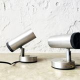 Set of two adjustable spotlights, 1970