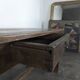 Solid oak farmhouse table