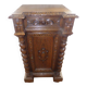 Antique bedside table in Louis XIII Baroque style