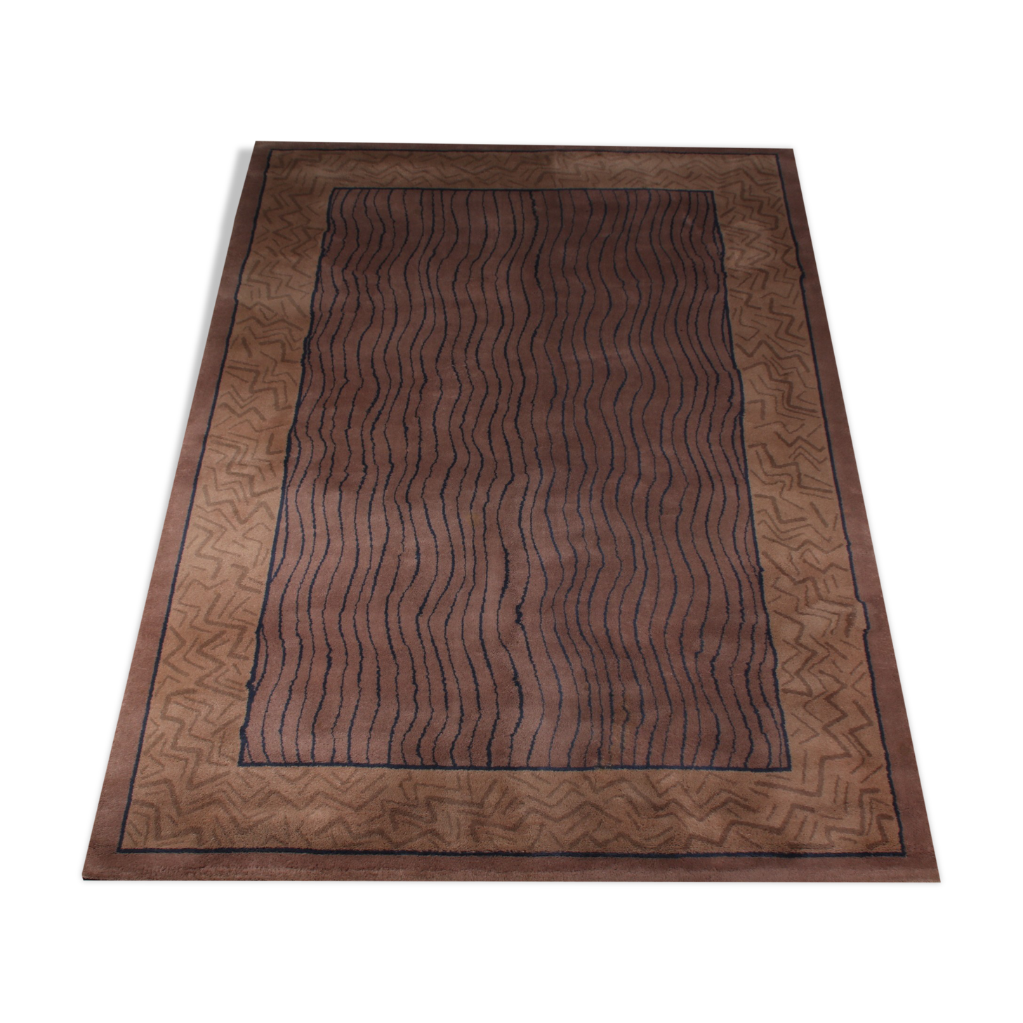 Tapis des années 1980 par Andrée Putman pour Gérard Toulemonde, France