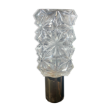 Wall lamp in glass and brass 60s