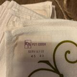 Lot serviettes de table