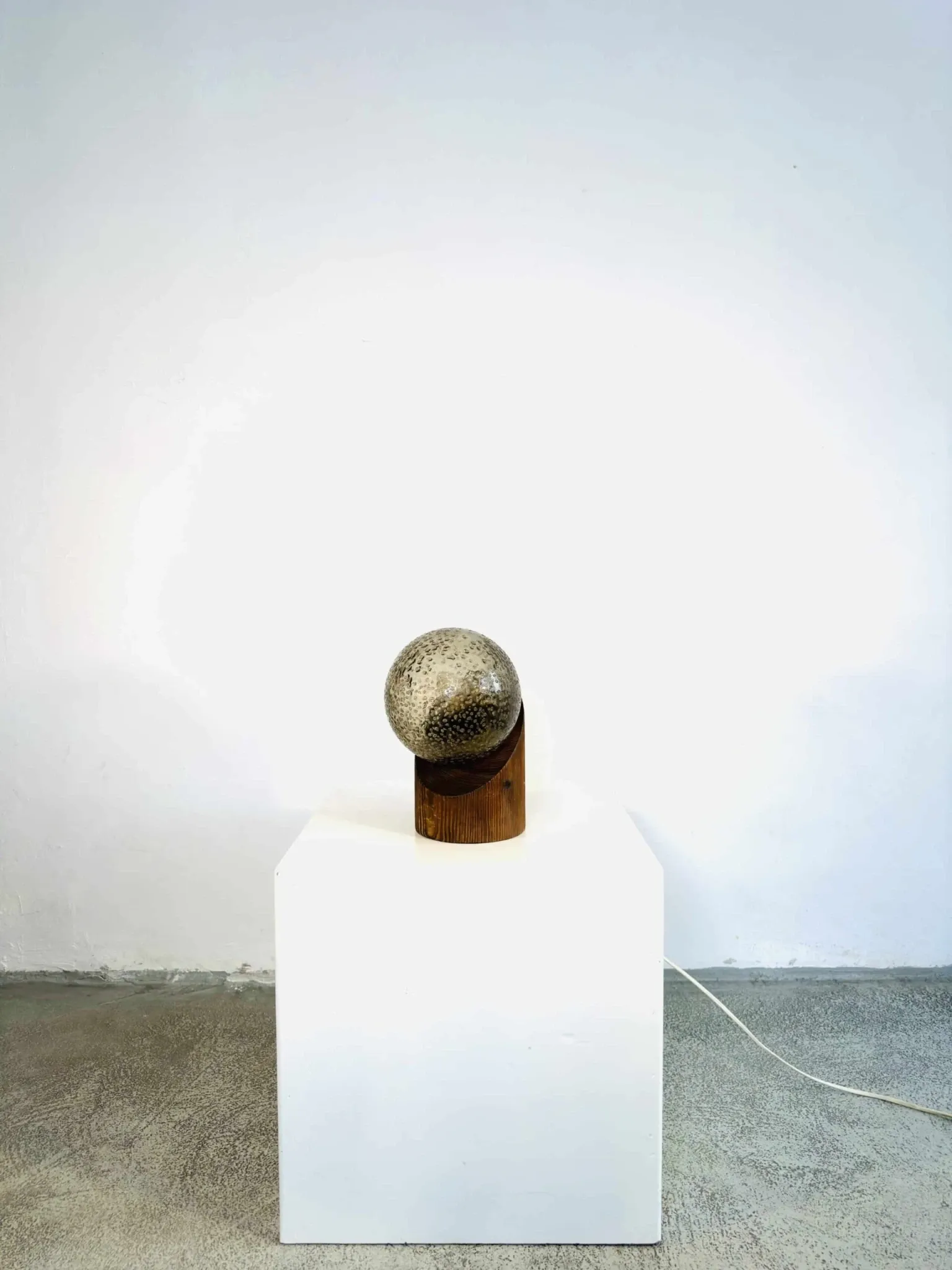 Sphere Table Lamp By Hustadt Leuchten, Germany, Circa 1970S