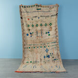 Vintage boujad, berber rug, 146 x 258