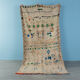 Vintage boujad, berber rug, 146 x 258