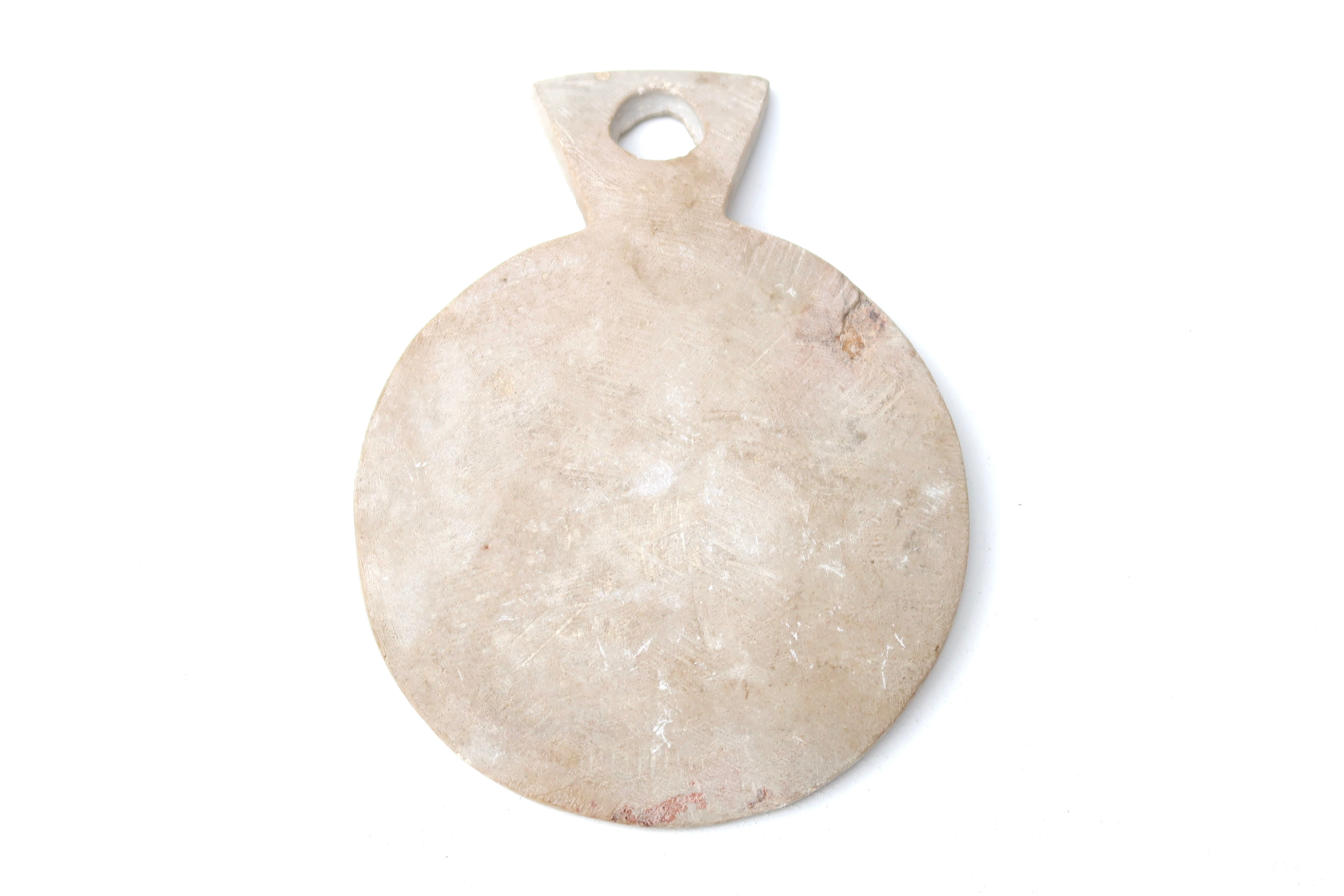 Moroccan stone cutting board, 70s