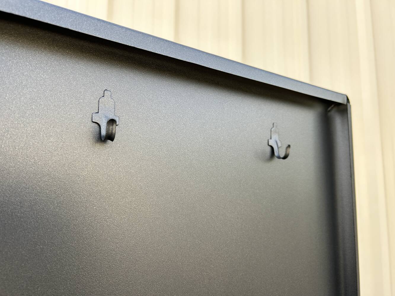 Metal kitchen cabinet, ball handles, 1950s