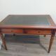 Grange desk in solid wood – green leather – louis xvi style
