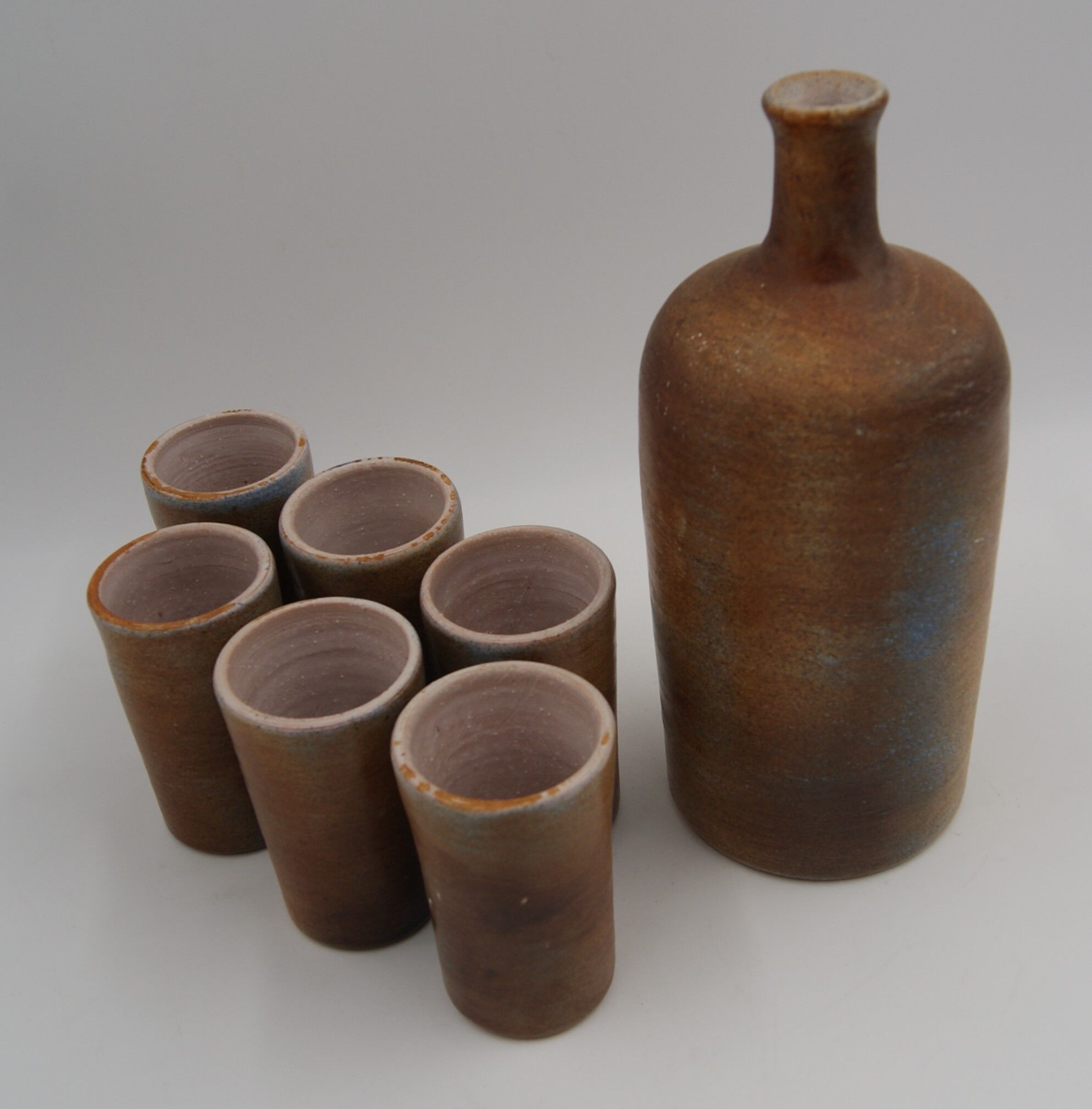 Vintage Lefevre sandstone liqueur service