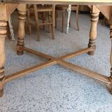 Table with integrated extensions renovated