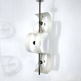 Stilux Milano, Vintage Italian chrome chandelier from 60s