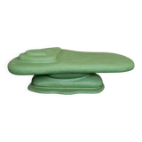 Table basse verte Canyon en mortex organique par Objet Bizaar