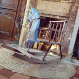 Wooden rocking horse