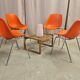 Ensemble de 4 chaises par Eero Aarnio années 1960-70