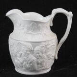 Small winemaker porcelain pitcher