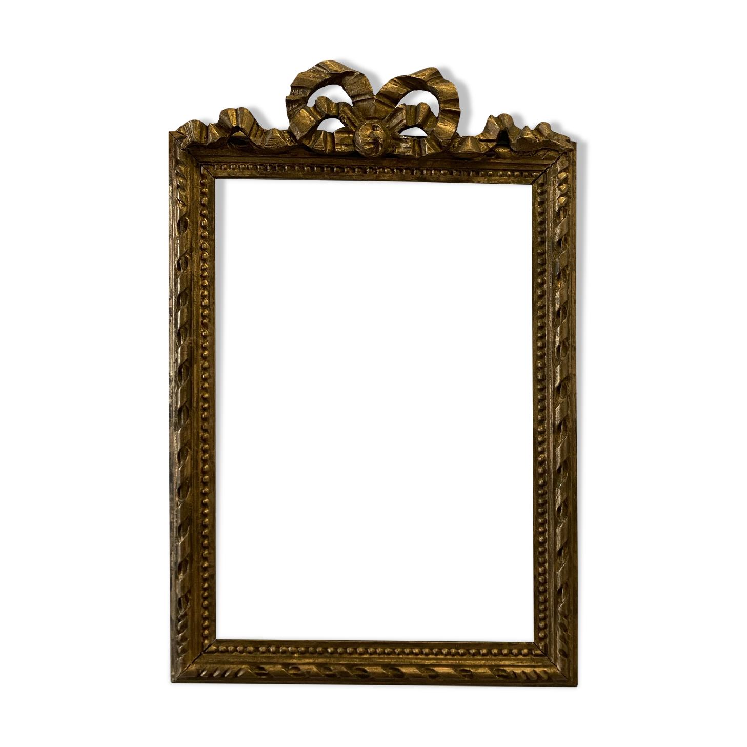 Cadre en bois doré
