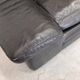 Vintage Ligne Roset armchair – Model Soleil Noir (1990) – Black leather