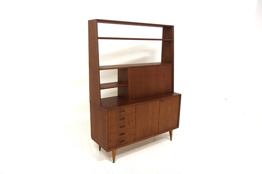 Scandinavian teak secretary, Sweden, 1960