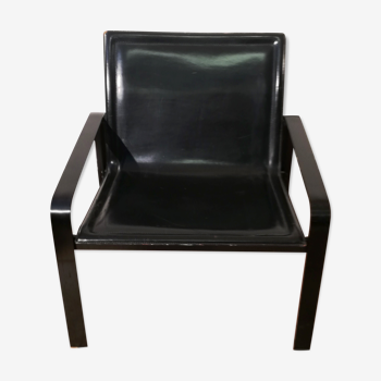 Fauteuil cuir vintage