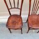 Pair of bistro chairs