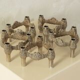 Brutalistic Candle Holders, Stoff Nagel