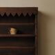 Solid wood wall shelf, Folk art, around 1900