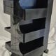 Early edition boby troley joe colombo bieffeplast black 1970
