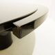 Grande table basse d'Antonio Lupi 1/1 Plateau en granit noir - Italie