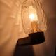 Pair of vintage RZB bathroom wall lights from the 70s in Germany