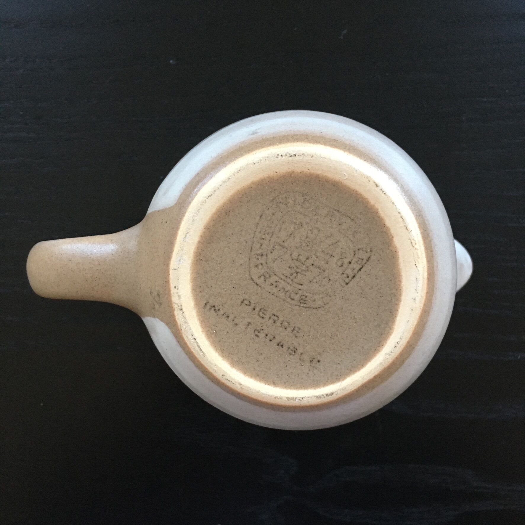 Niderviler stoneware creamer