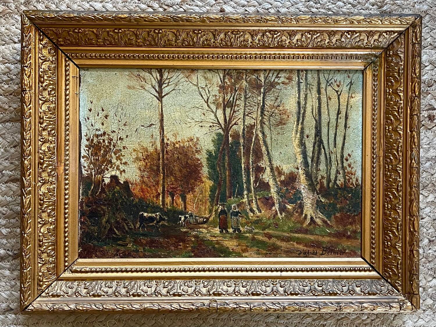 Oil on canvas, 19th century.
