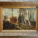 Oil on canvas, 19th century.