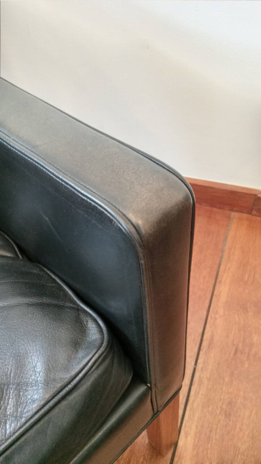 Borge Mogensen pair of armchairs, Fredericia Denmark edition