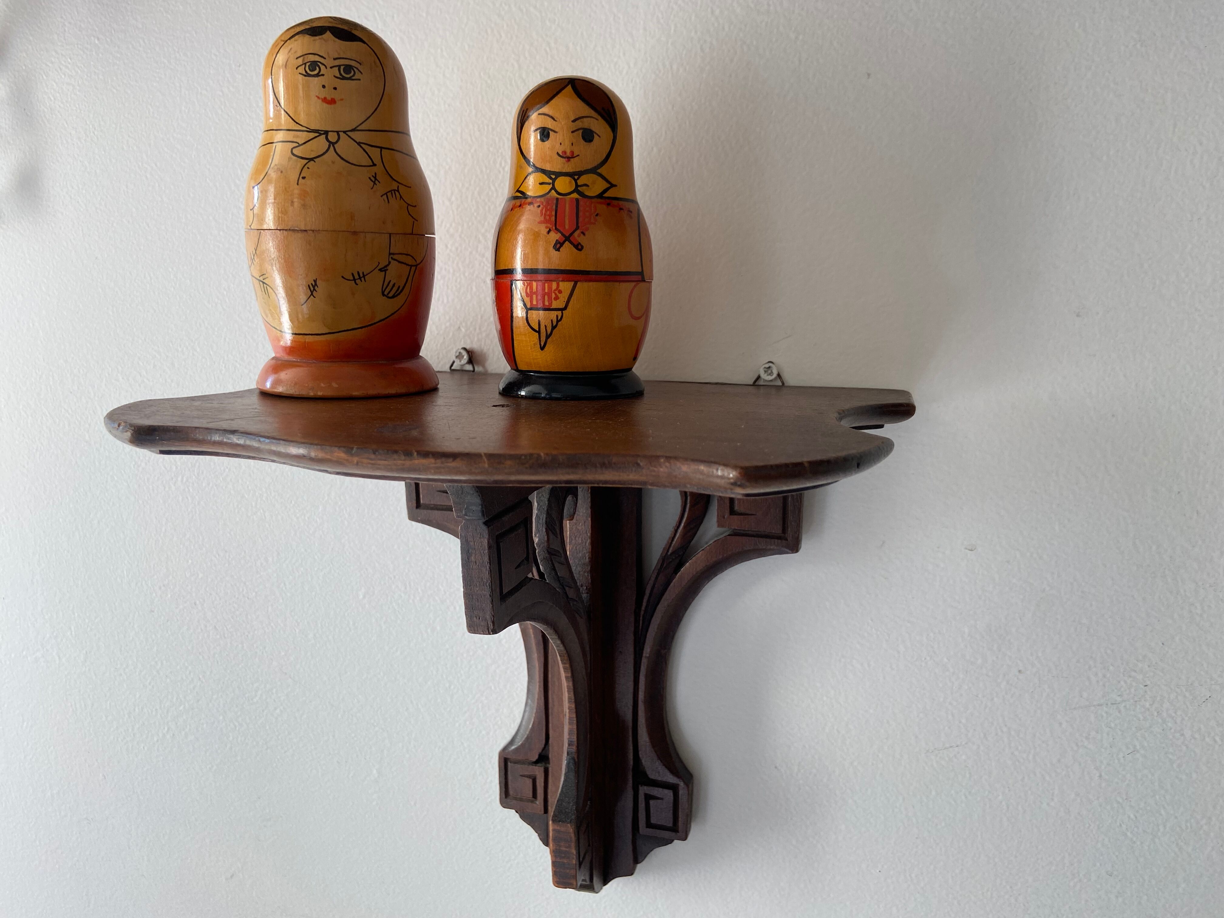 Small old wall shelf