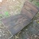 Former wooden and metal wheelbarrow