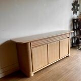 Post Modern design  sideboard credenza by Roberti Rattan