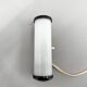Bakelite and Milk Glass Wall Lamp, Czechoslovakia, 1950's