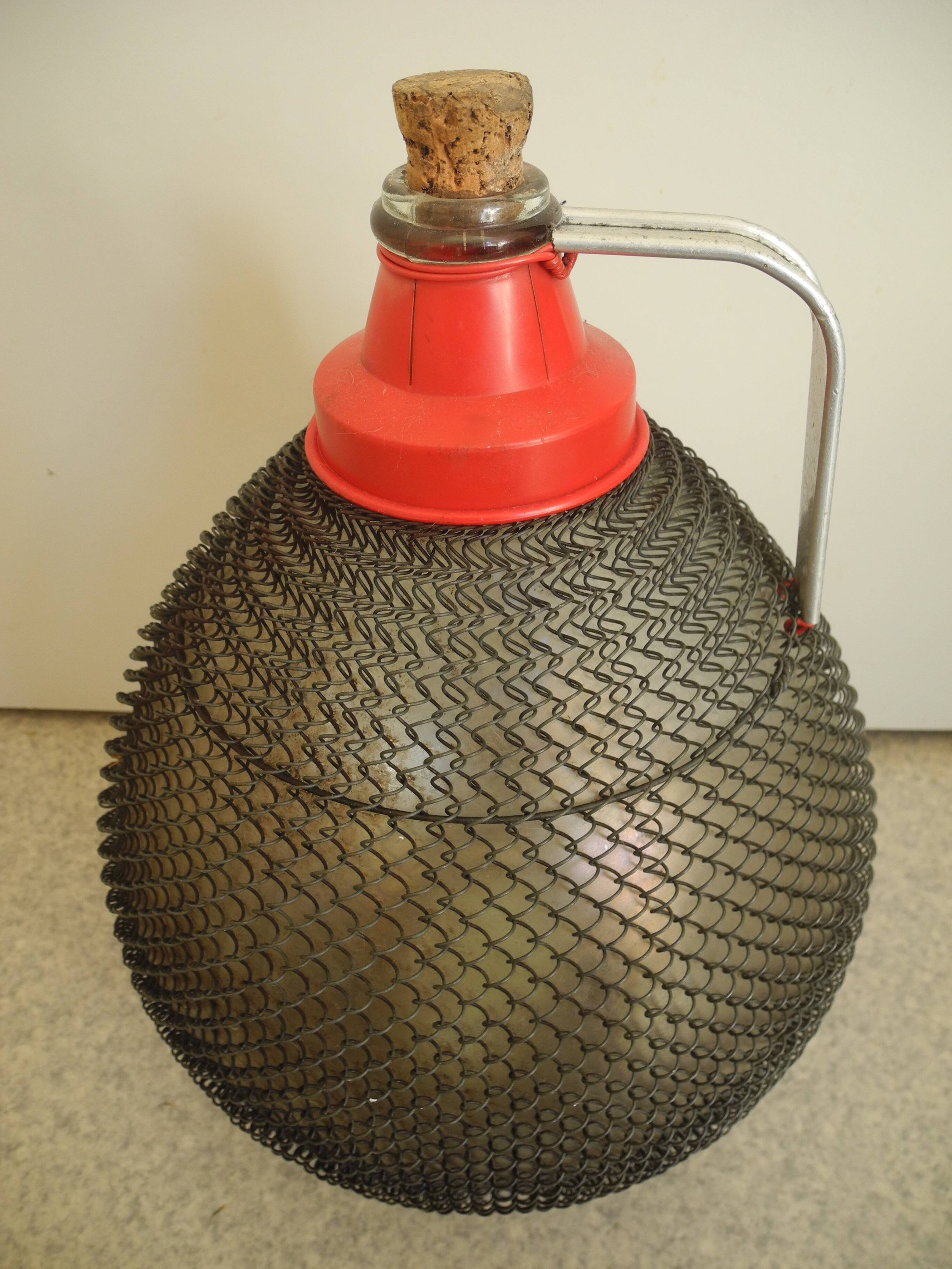 Old demijohn Verac SGDG old french demijohn carboy 50s