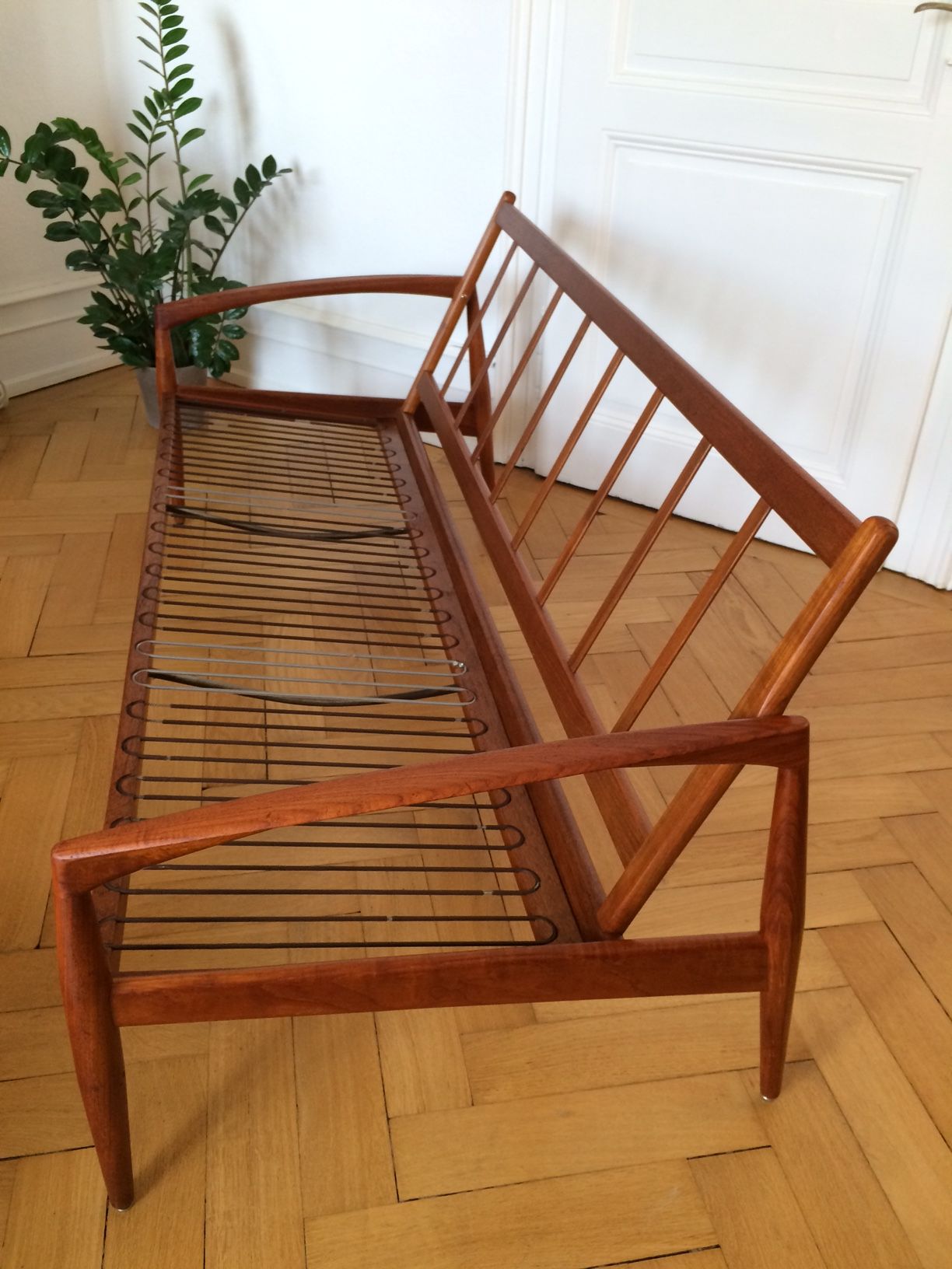 Danish sofa and armchair from the 1950s by Kaï Kristiansen