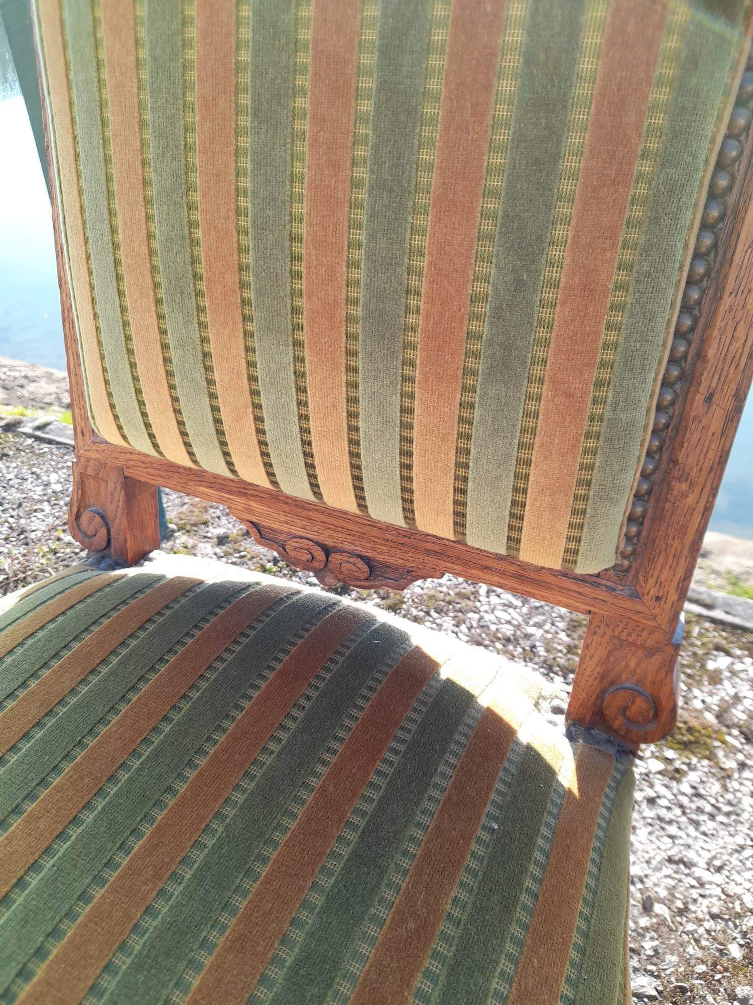 Series of 12 chairs style Henri II Napoleon III