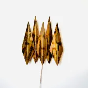Model 5160 Brutalist Wall Light By Svend Aage Holm-Sørensen For Holm-Sørensen & Co, Denmark, 1960S