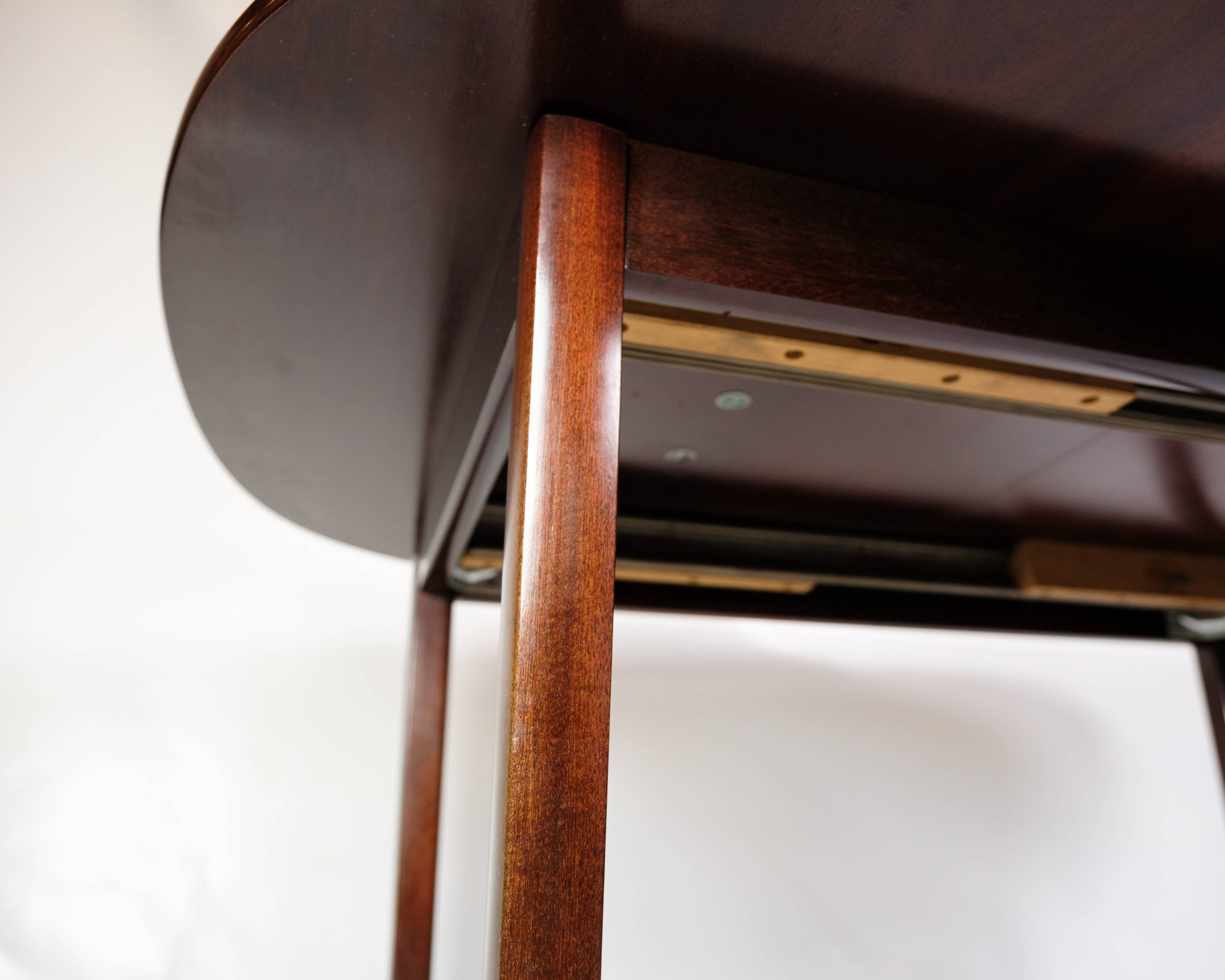 Dining Table Made In Mahogany By Ole Wanscher For P. Jeppesen From 1960s
