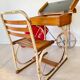 Vintage school desk